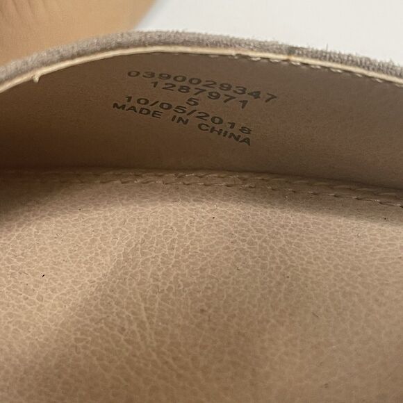 ASOS Penalty Pointed High Heels Block Heel Gray Size 5 Read Description - Picture 9 of 12